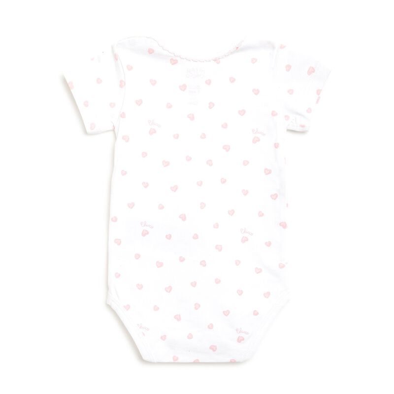 Girls Light Pink Set Of 2 Body Suit image number null